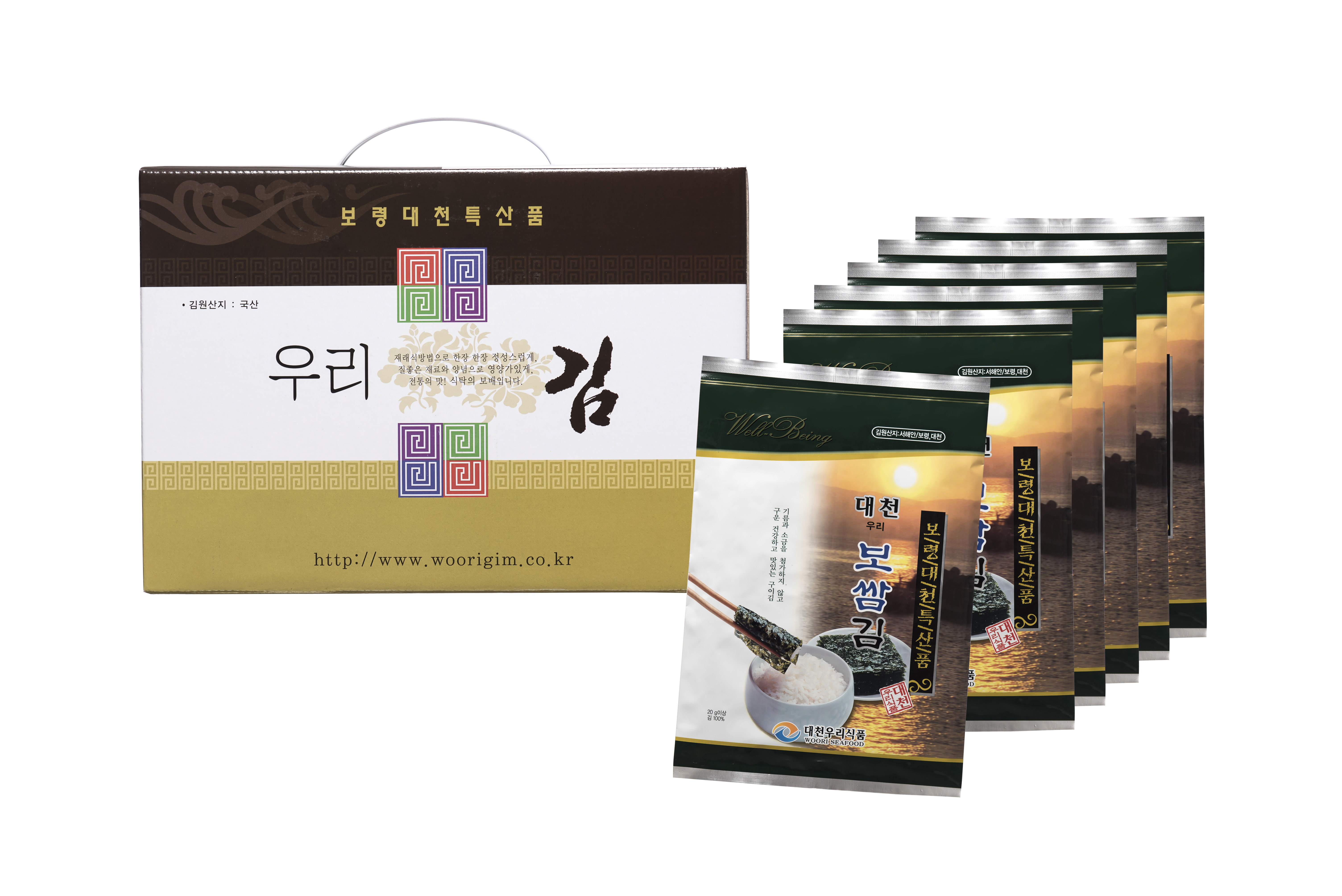 대천우리보쌈김10봉1박스